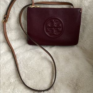 Tory Burch Double Zip Crossbody NWOT